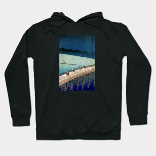 1857 Shin-Ohashi Bridge, Japan Hoodie